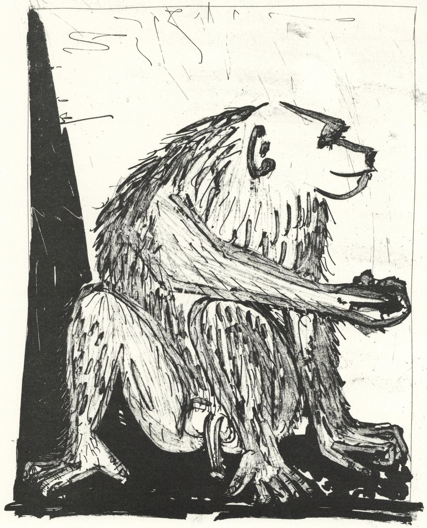 Pablo Picasso, Le Singe (The Monkey) (Orozco P.82), Histoire Naturelle, Lithograph
