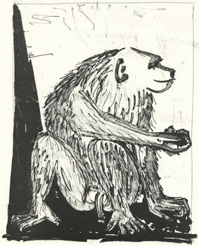 Pablo Picasso, Le Singe (The Monkey) (Orozco P.82), Histoire Naturelle, Lithograph
