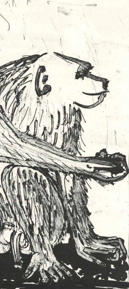 Pablo Picasso, Le Singe (The Monkey) (Orozco P.82), Histoire Naturelle, Lithograph