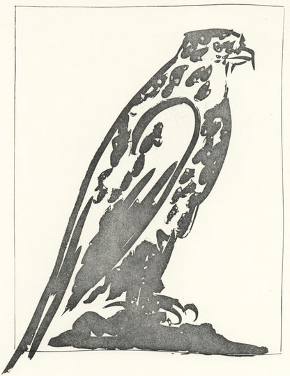 Pablo Picasso, L'Pervier (The Hawk) (Orozco P.82), Histoire Naturelle, Lithograph