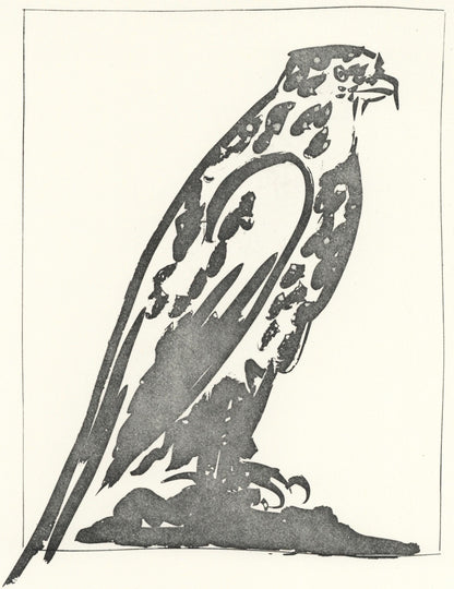 Pablo Picasso, L'Pervier (The Hawk) (Orozco P.82), Histoire Naturelle, Lithograph