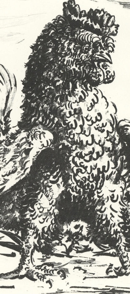 Pablo Picasso, Le Coq (The Rooster) (Orozco P.82), Histoire Naturelle, Lithograph