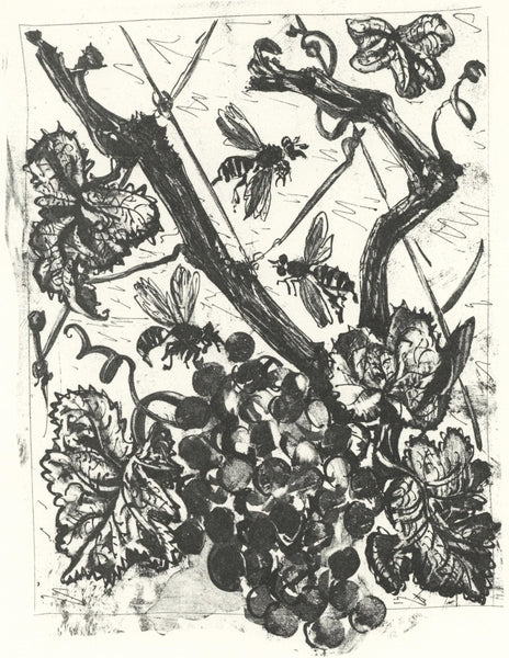 Pablo Picasso, La Gupe (The Wasp) (Orozco P.82), Histoire Naturelle, Lithograph