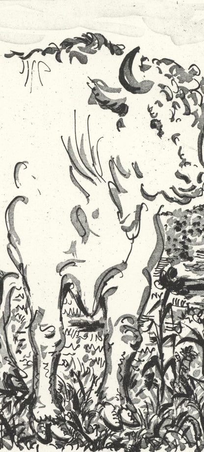 Pablo Picasso, Le Buf (The Bull) (Orozco P.82), Histoire Naturelle, Lithograph