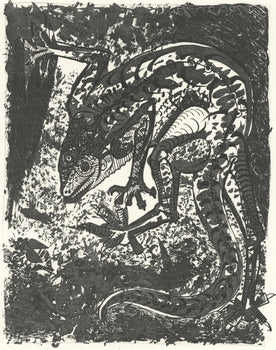 Pablo Picasso, Le Lzard (The Lizard) (Orozco P.82), Histoire Naturelle, Lithograph