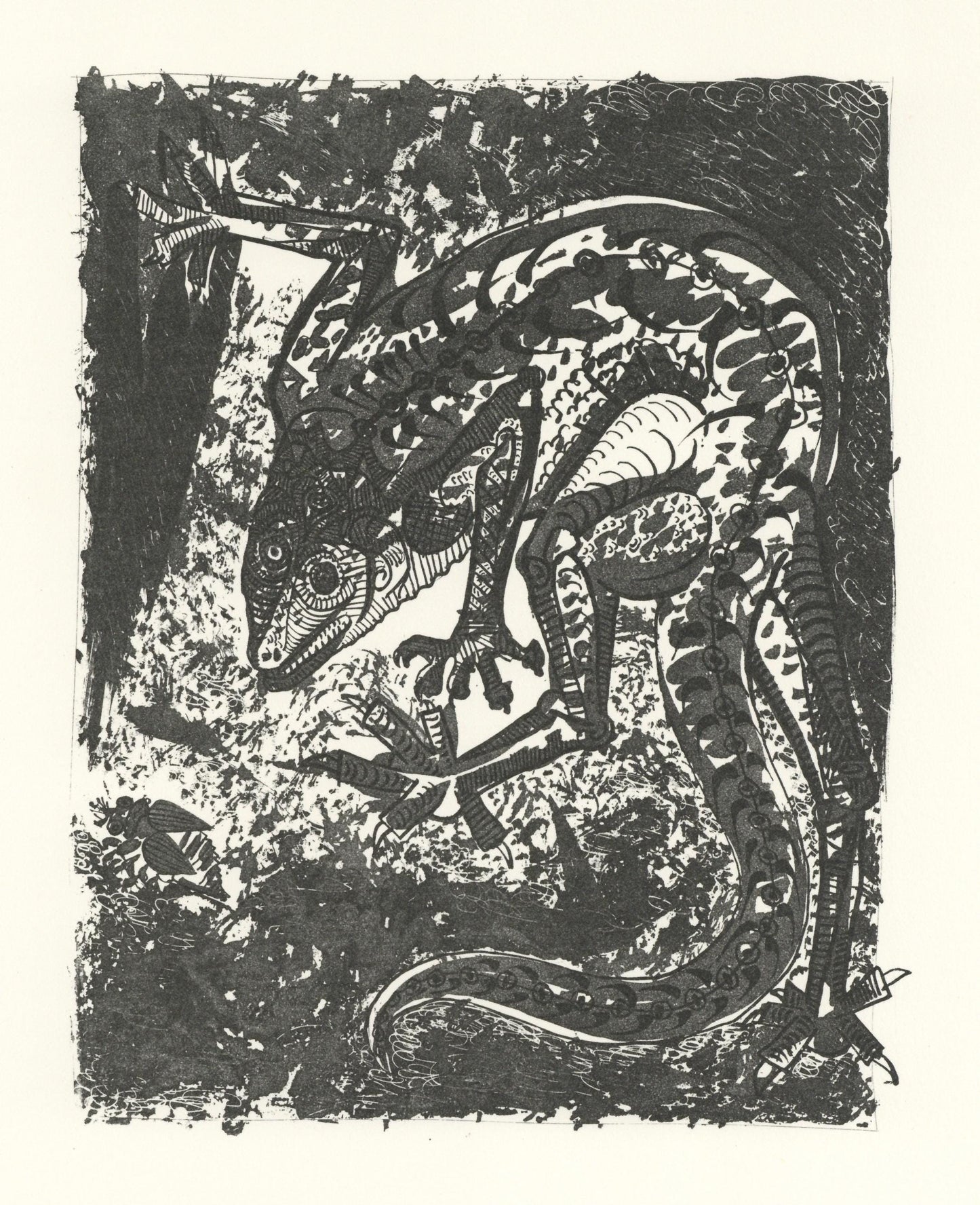 Pablo Picasso, Le Lzard (The Lizard) (Orozco P.82), Histoire Naturelle, Lithograph