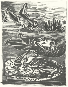 Pablo Picasso, La Grenouille (The Frog) (Orozco P.82), Histoire Naturelle, Lithograph