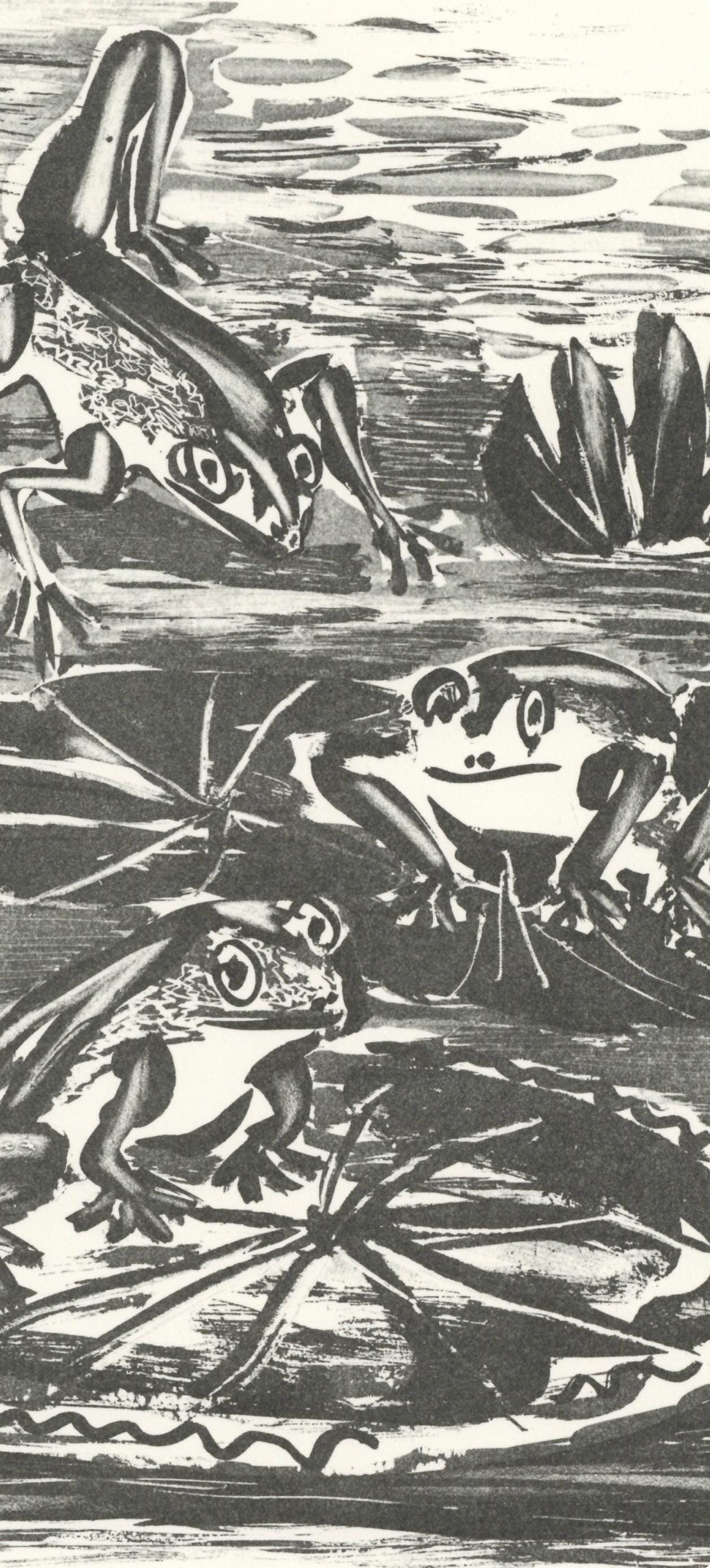 Pablo Picasso, La Grenouille (The Frog) (Orozco P.82), Histoire Naturelle, Lithograph