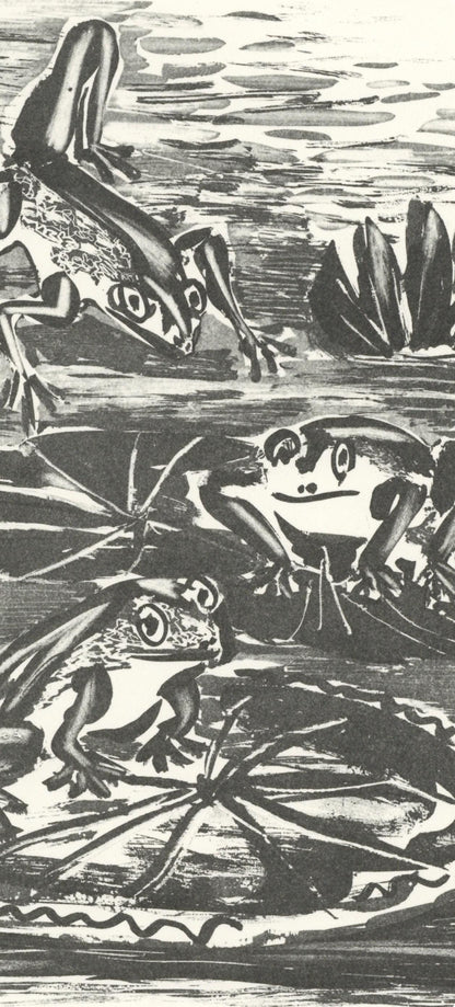 Pablo Picasso, La Grenouille (The Frog) (Orozco P.82), Histoire Naturelle, Lithograph