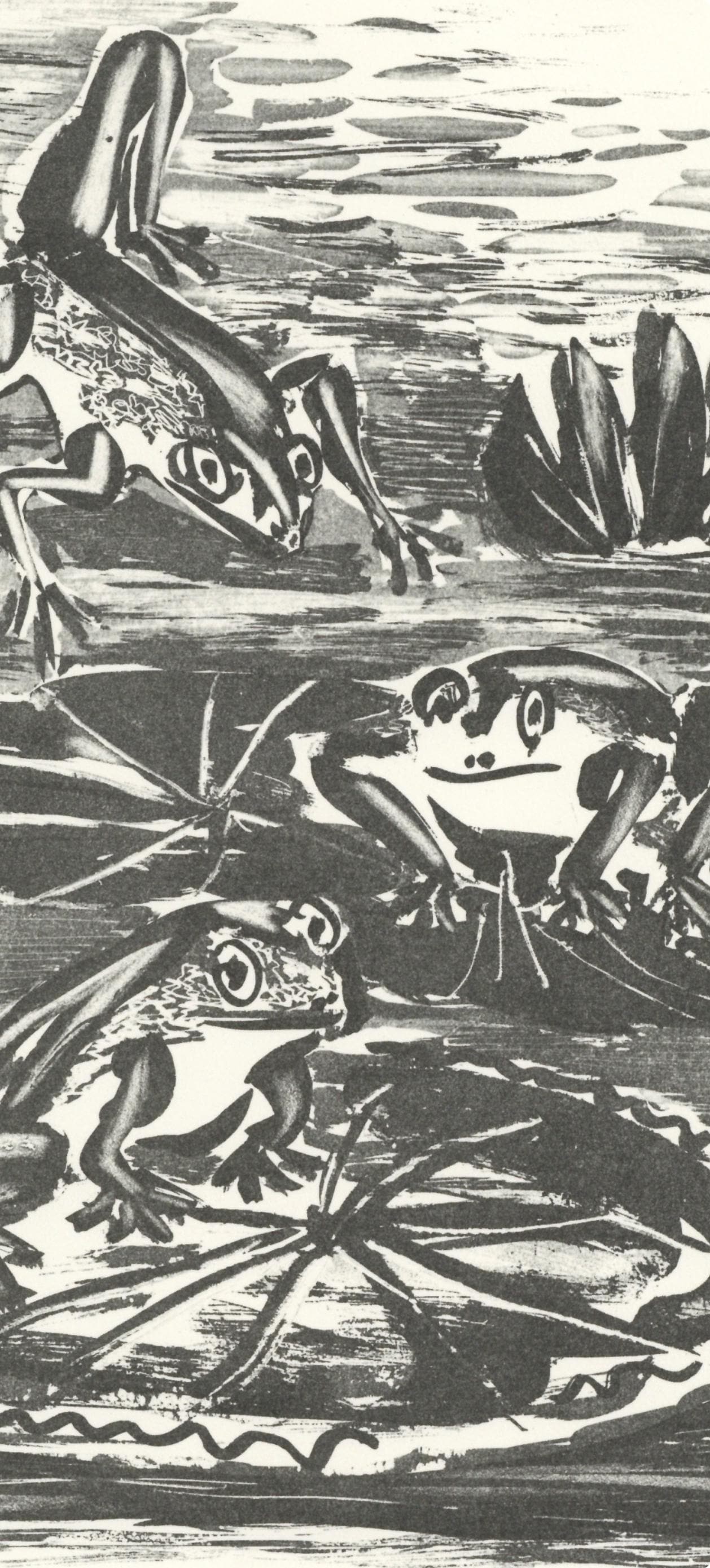 Pablo Picasso, La Grenouille (The Frog) (Orozco P.82), Histoire Naturelle, Lithograph