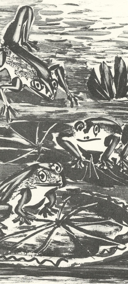 Pablo Picasso, La Grenouille (The Frog) (Orozco P.82), Histoire Naturelle, Lithograph