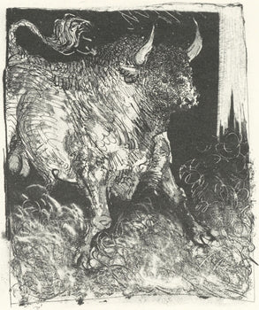 Pablo Picasso, Le Taureau (The Bull) (Orozco P.82), Histoire Naturelle, Lithograph