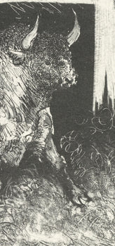 Pablo Picasso, Le Taureau (The Bull) (Orozco P.82), Histoire Naturelle, Lithograph