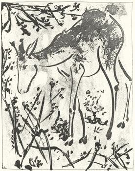 Pablo Picasso, Le Cerf (The Deer) (Orozco P.82), Histoire Naturelle, Lithograph