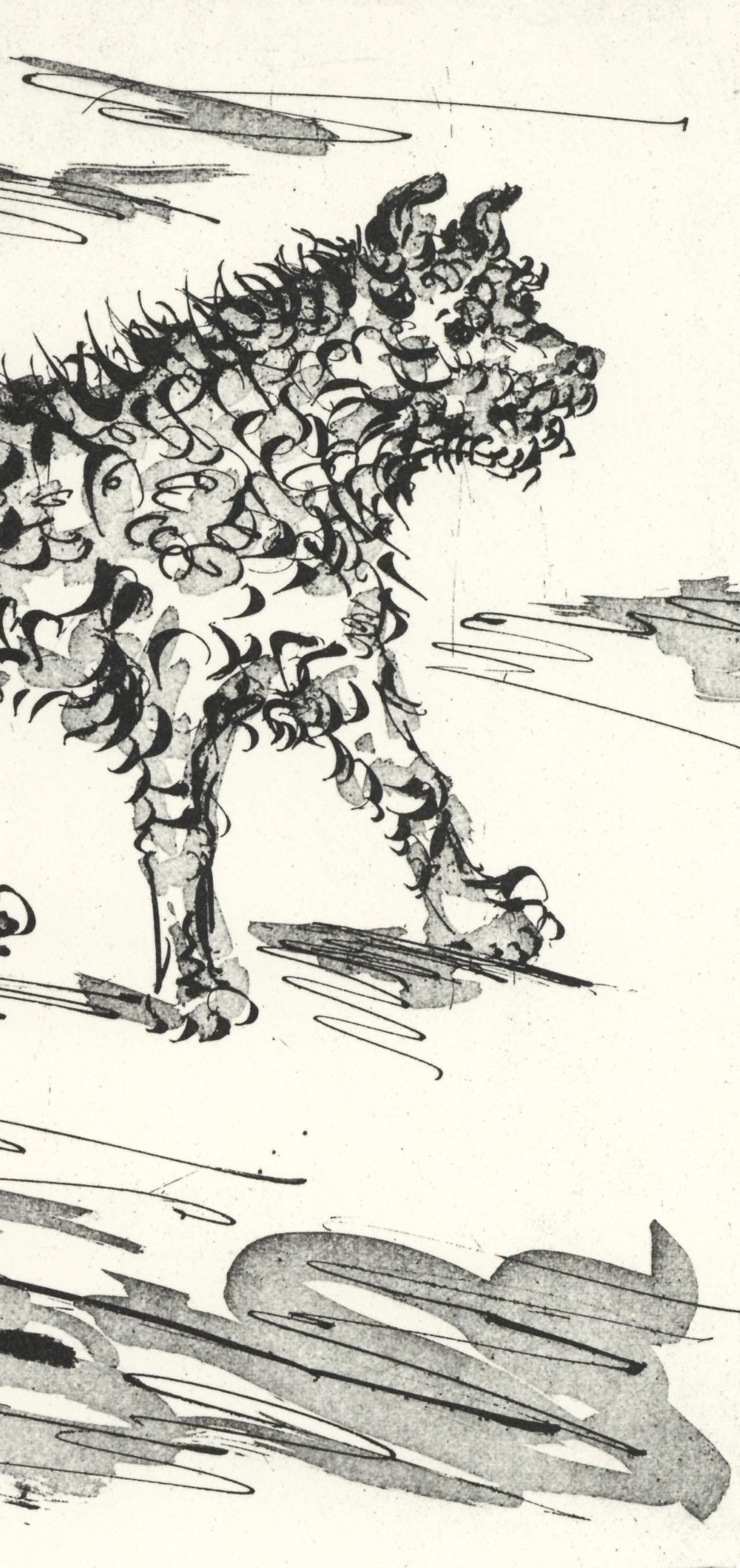 Pablo Picasso, Le Chien (The Dog) (Orozco P.82), Histoire Naturelle, Lithograph