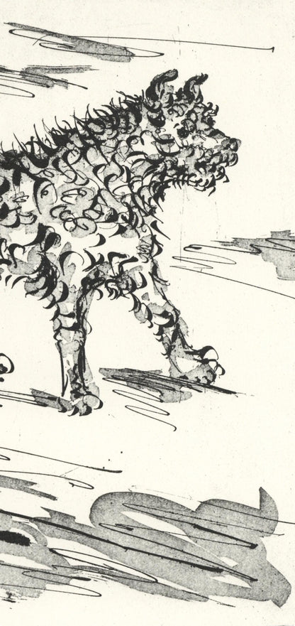 Pablo Picasso, Le Chien (The Dog) (Orozco P.82), Histoire Naturelle, Lithograph