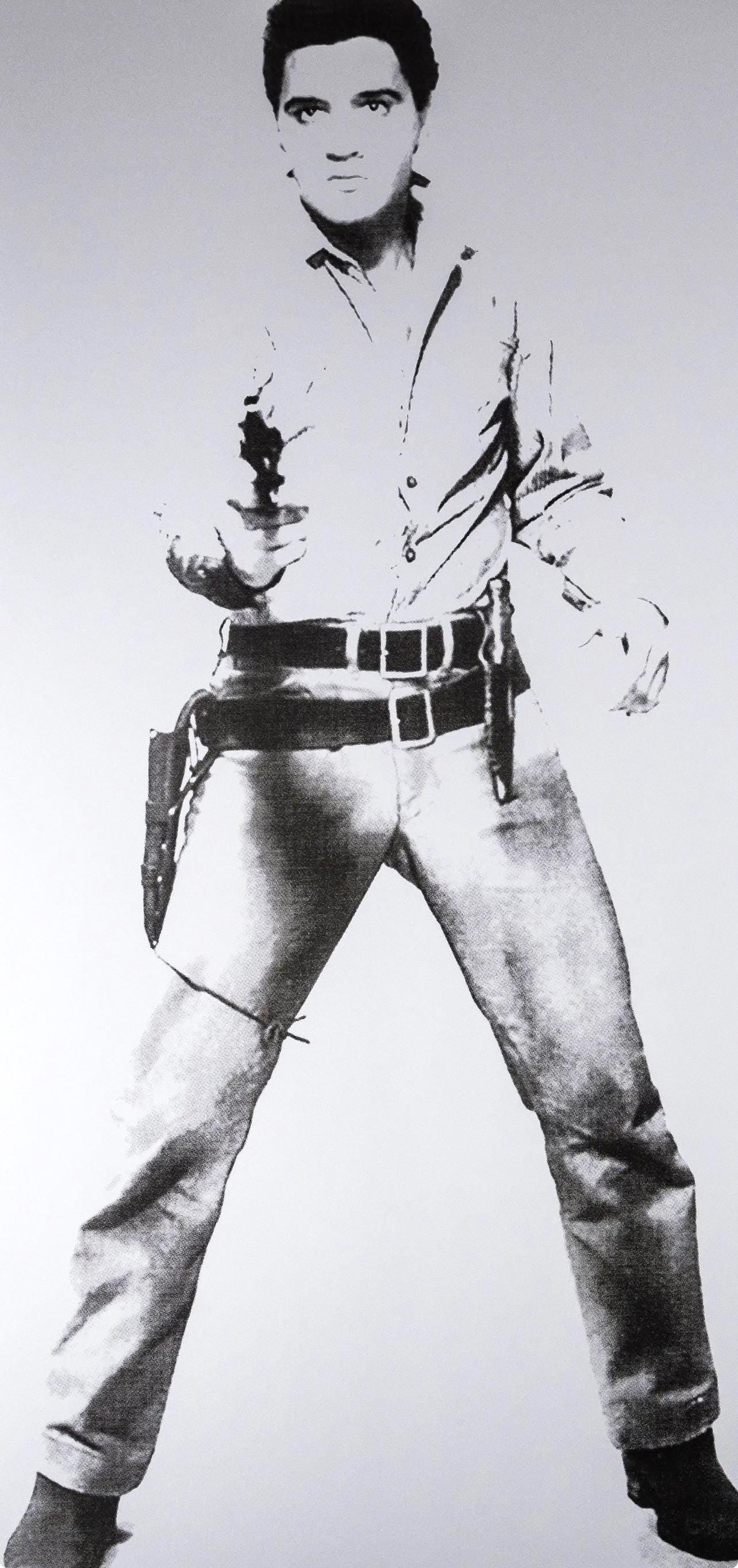 Andy Warhol, Double Elvis Presley, Official, Sunday B. Morning, Silkscreen