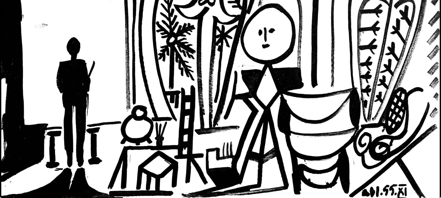 Pablo Picasso, Composition (Cramer 101), Carnet De La Californie, Collotype