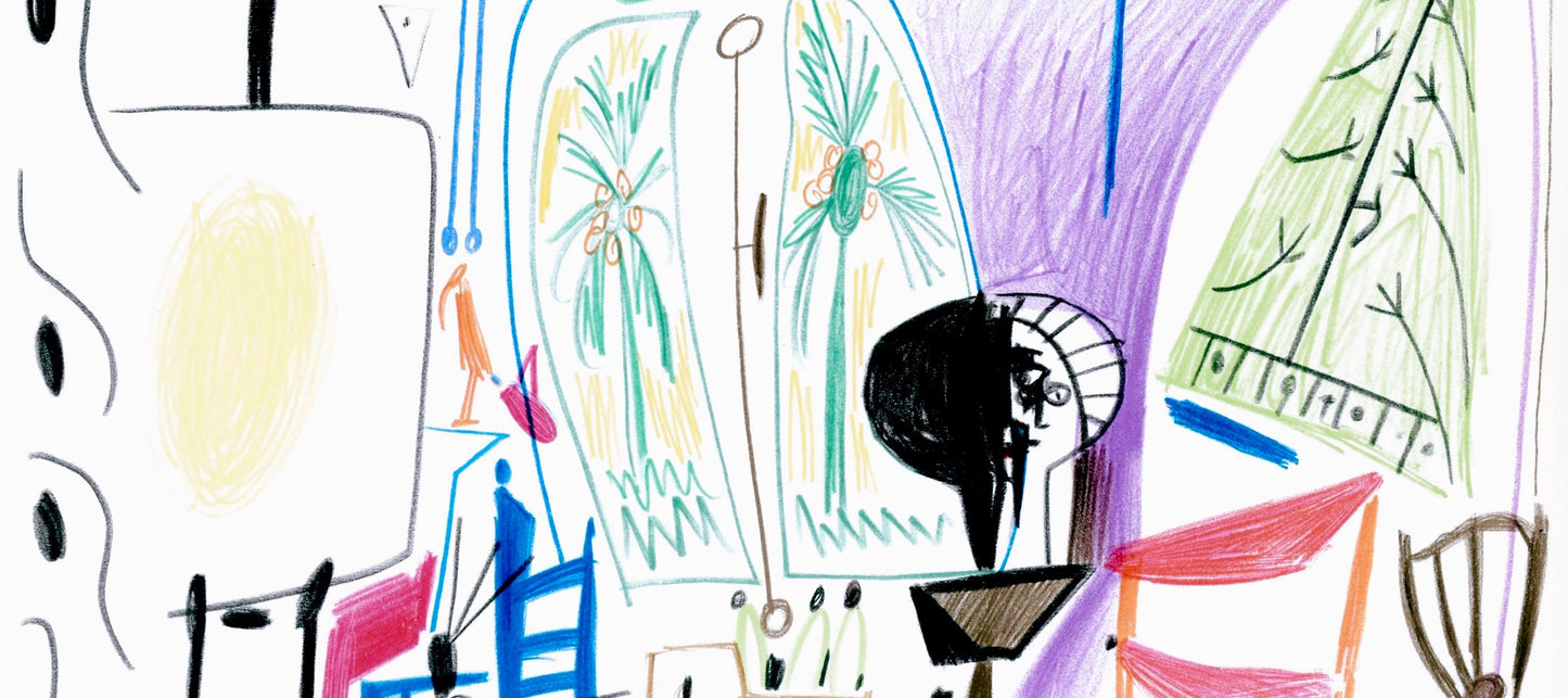 Pablo Picasso, Composition (Cramer 101), Carnet De La Californie, Collotype