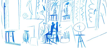 Pablo Picasso, Composition (Cramer 101), Carnet De La Californie, Collotype