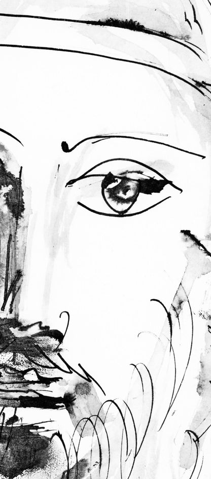 Pablo Picasso, Visage D'Homme Au Bandeau (Cramer 84; Johnson/Stein 77), 40 Dessins De Picasso En