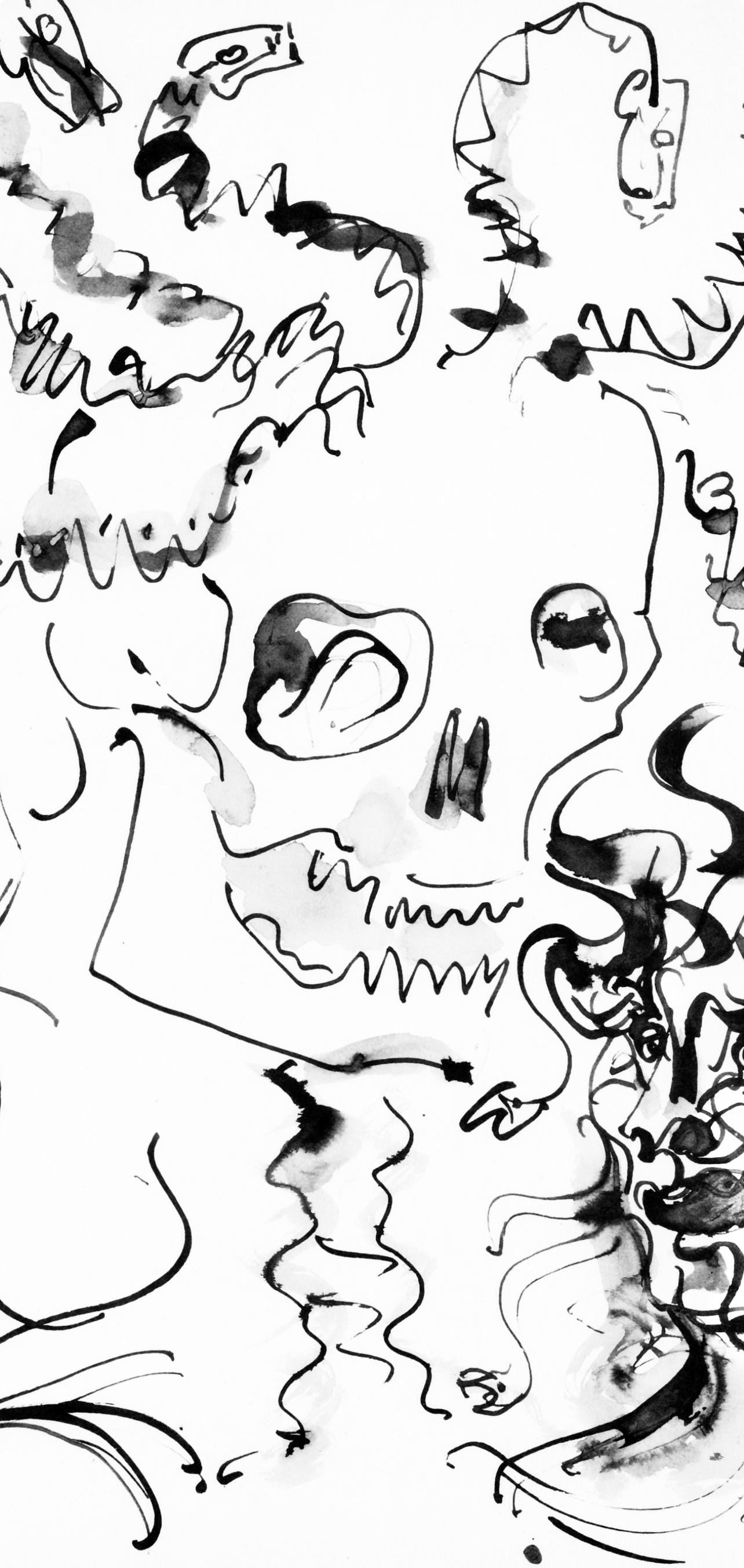 Pablo Picasso, Crnes Et Ttes De Mduse (Cramer 84; Johnson/Stein 77), 40 Dessins De Picasso En Marge