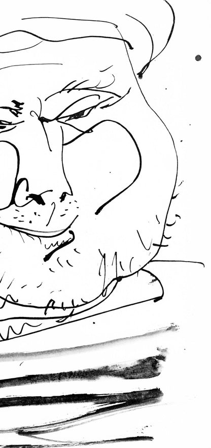 Pablo Picasso, Visage De Vieux Marin (Cramer 84; Johnson/Stein 77), 40 Dessins De Picasso En Marge