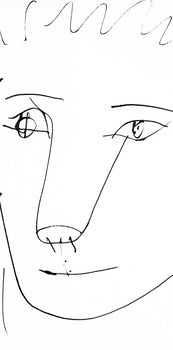 Pablo Picasso, Tte De Lion (Cramer 84; Johnson/Stein 77), 40 Dessins De Picasso En Marge Du Buffon,