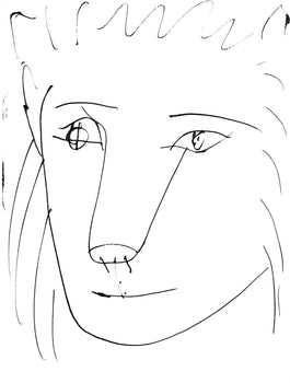 Pablo Picasso, Tte De Lion (Cramer 84; Johnson/Stein 77), 40 Dessins De Picasso En Marge Du Buffon,