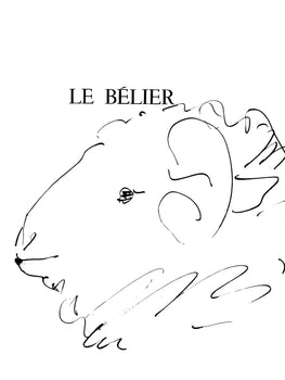 Pablo Picasso, Le Blier (Cramer 84; Johnson/Stein 77), 40 Dessins De Picasso En Marge Du Buffon,