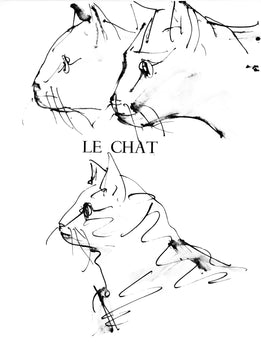 Pablo Picasso, Trois Ttes De Chats (Cramer 84; Johnson/Stein 77), 40 Dessins De Picasso En Marge Du