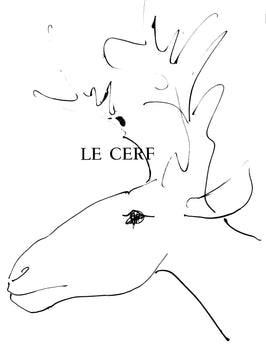 Pablo Picasso, Le Cerf (Cramer 84; Johnson/Stein 77), 40 Dessins De Picasso En Marge Du Buffon,