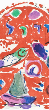 Marc Chagall, Tribe Of Simeon, The Jerusalem Windows, Lithograph