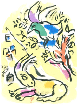 Marc Chagall, Tribe Of Naphtali, Jerusalem Windows, Lithograph