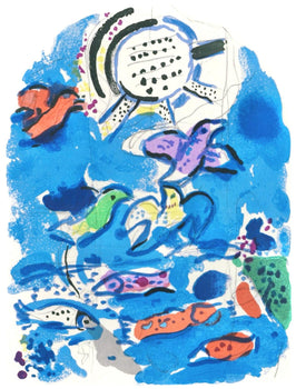 Marc Chagall, Tribe Of Reuben, Jerusalem Windows, Lithograph