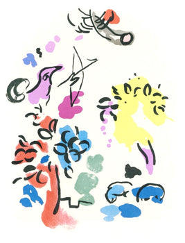 Marc Chagall, Tribe Of Joseph, Jerusalem Windows, Lithograph