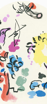 Marc Chagall, Tribe Of Joseph, Jerusalem Windows, Lithograph