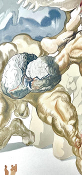 Salvador Dali, Hlle Vii (Michler/Lpsinger 1039-1138; Field 189-200), Die Gttliche Komdie, Signed,