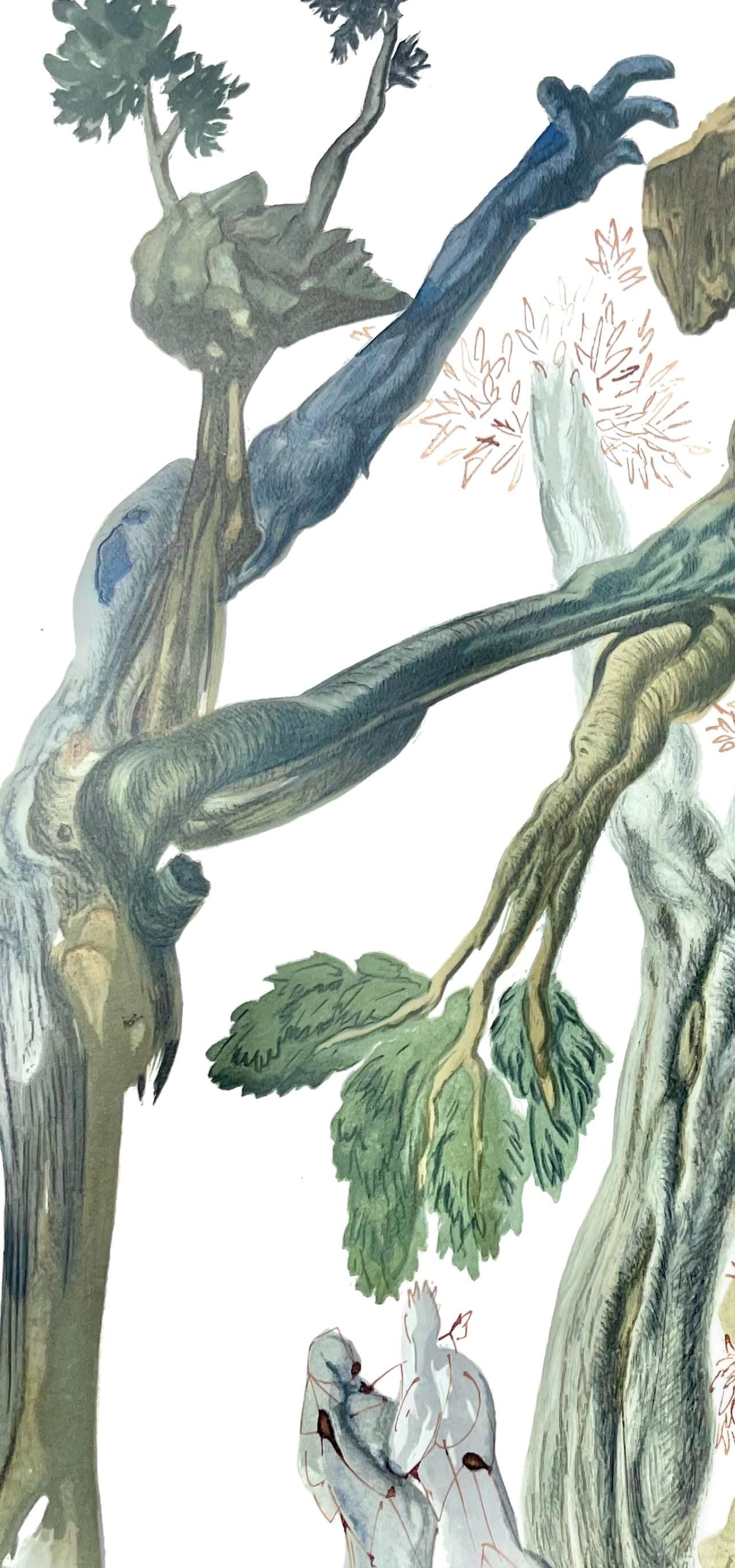 Salvador Dali, Hlle Xiii (Michler/Lpsinger 1039-1138; Field 189-200), Die Gttliche Komdie, Signed,