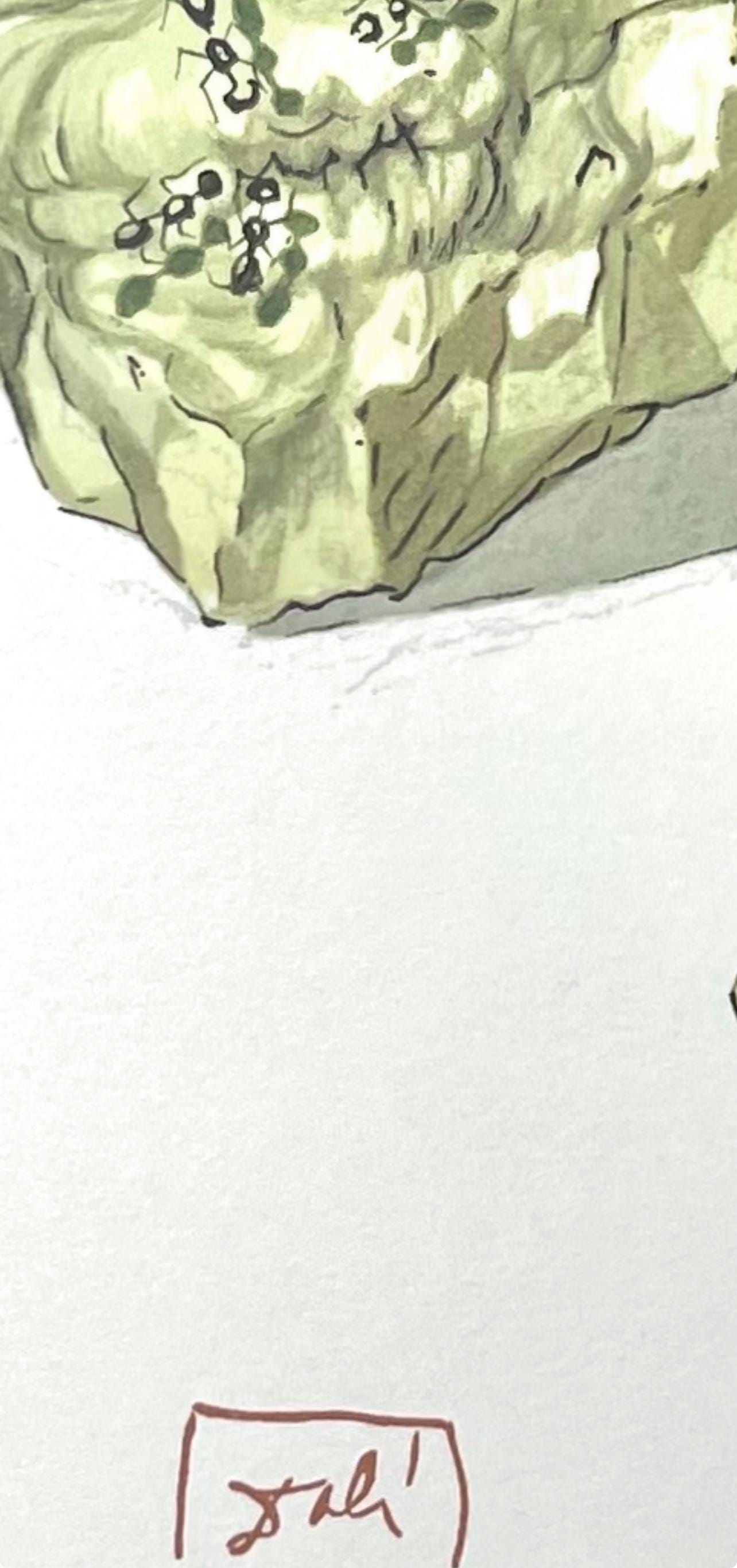 Salvador Dali, Hlle Xxiii (Michler/Lpsinger 1039-1138; Field 189-200), Die Gttliche Komdie, Signed,