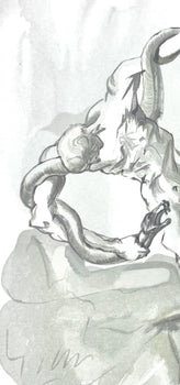 Salvador Dali, Hlle Xxiv (Michler/Lpsinger 1039-1138; Field 189-200), Die Gttliche Komdie, Signed,