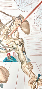 Salvador Dali, Hlle Xxix (Michler/Lpsinger 1039-1138; Field 189-200), Die Gttliche Komdie, Signed,