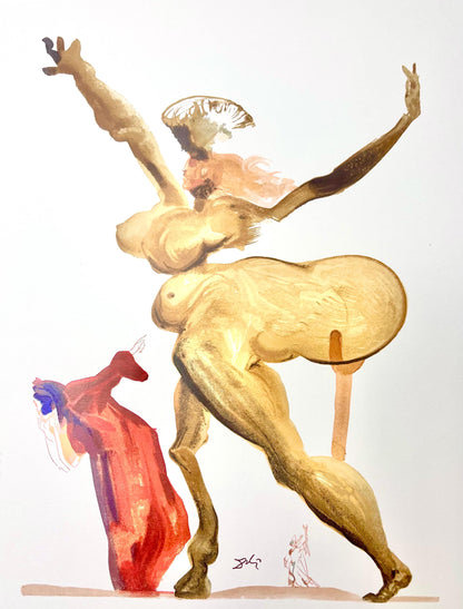 Salvador Dali, Hlle Xxxiii (Michler/Lpsinger 1039-1138; Field 189-200), Die Gttliche Komdie,