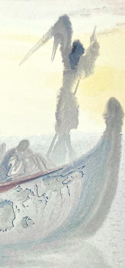 Salvador Dali, Fegefeuer Ii (Michler/Lpsinger 1039-1138; Field 189-200), Die Gttliche Komdie,