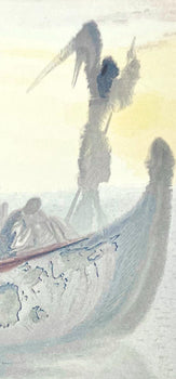 Salvador Dali, Fegefeuer Ii (Michler/Lpsinger 1039-1138; Field 189-200), Die Gttliche Komdie,