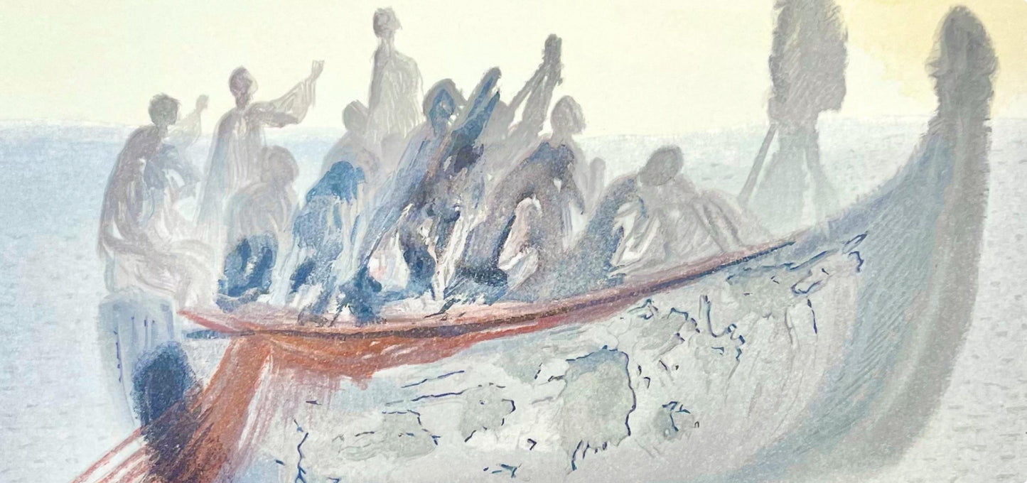 Salvador Dali, Fegefeuer Ii (Michler/Lpsinger 1039-1138; Field 189-200), Die Gttliche Komdie,