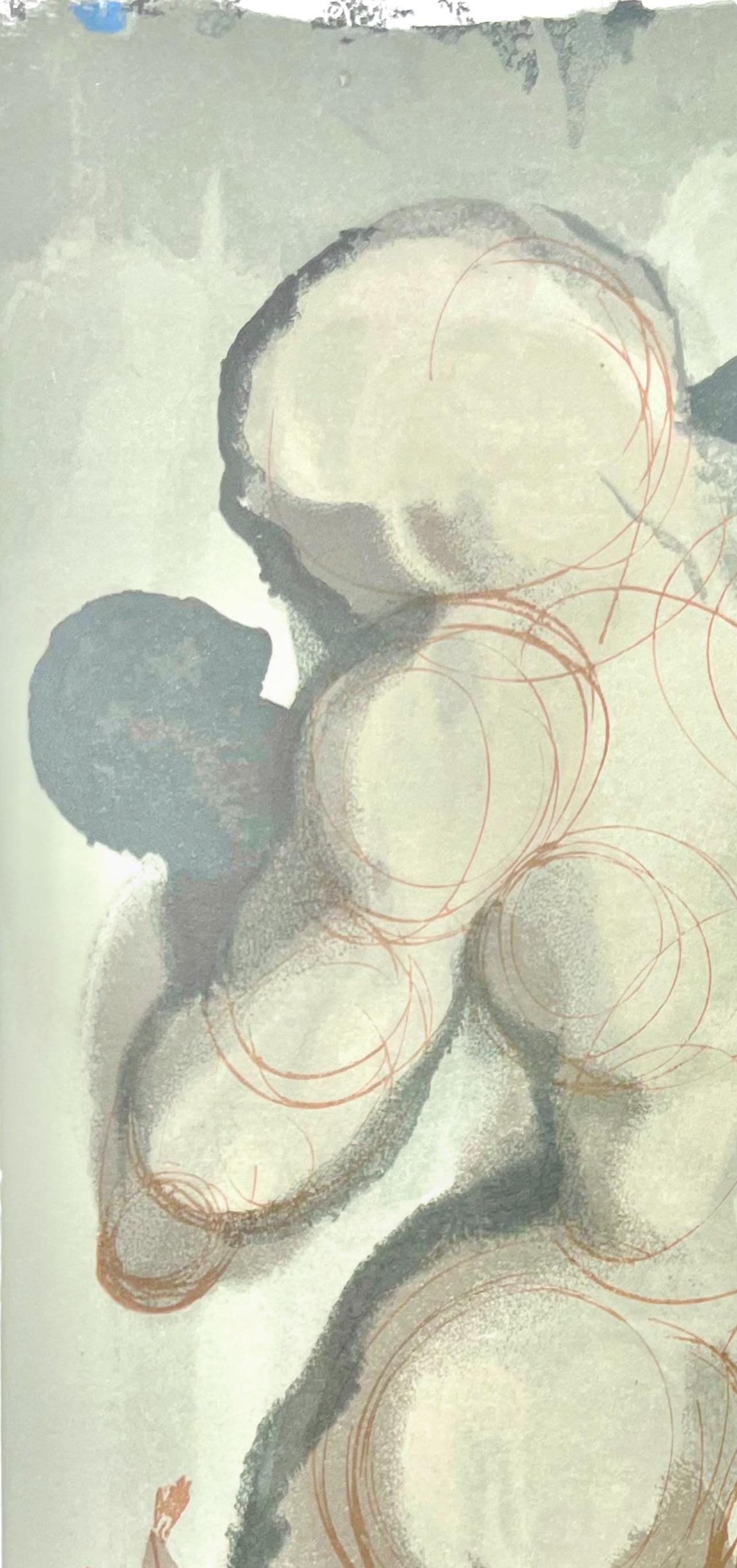 Salvador Dali, Fegefeuer Vi (Michler/Lpsinger 1039-1138; Field 189-200), Die Gttliche Komdie,