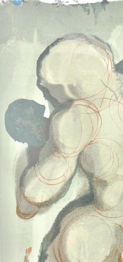 Salvador Dali, Fegefeuer Vi (Michler/Lpsinger 1039-1138; Field 189-200), Die Gttliche Komdie,