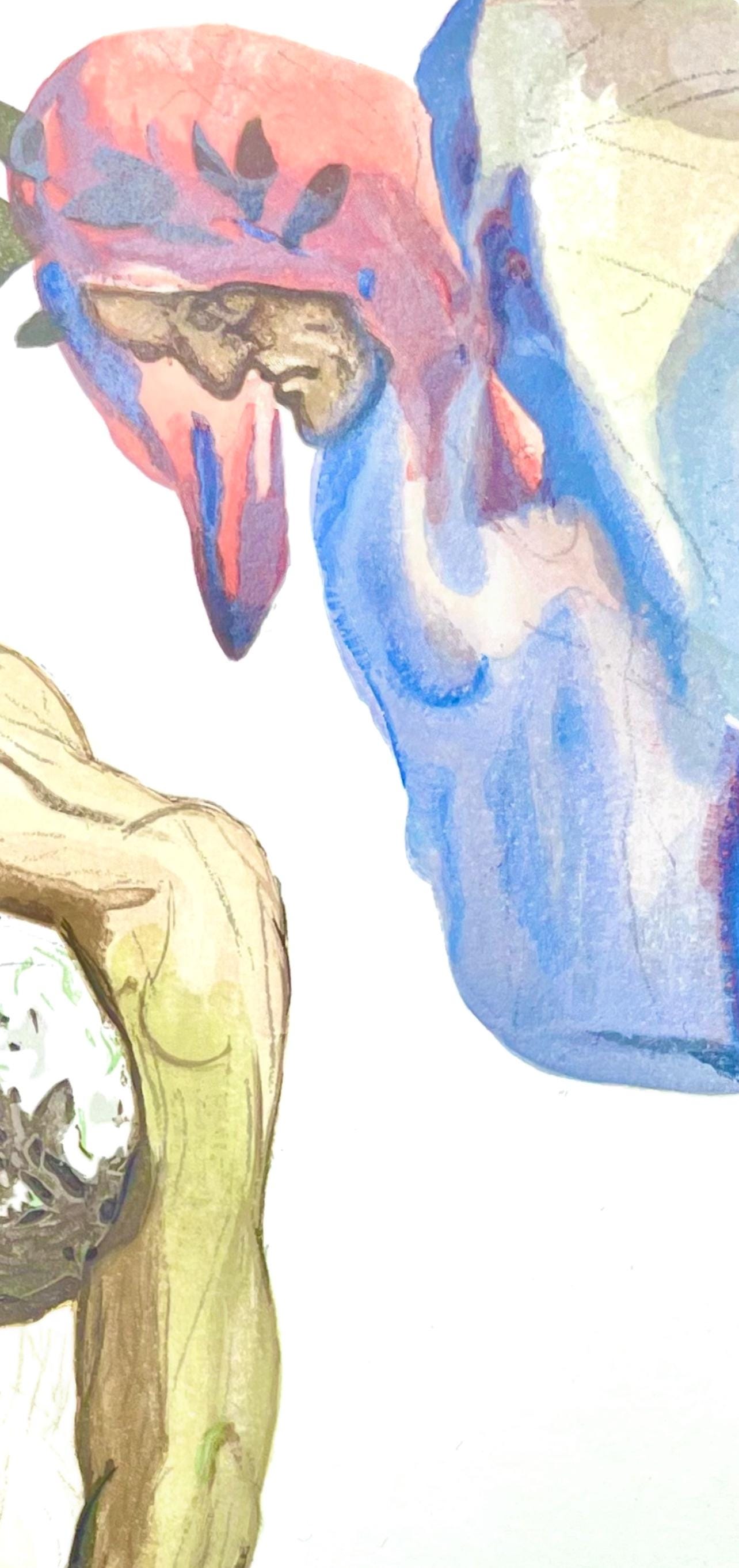 Salvador Dali, Fegefeuer Vii (Michler/Lpsinger 1039-1138; Field 189-200), Die Gttliche Komdie,