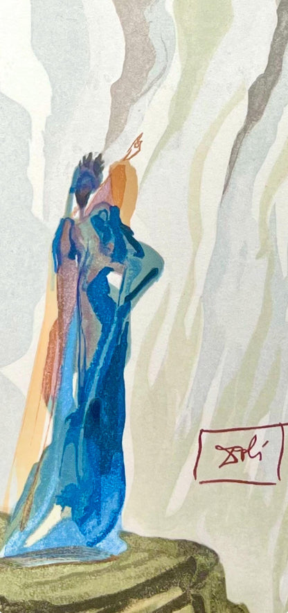 Salvador Dali, Fegefeuer Xii (Michler/Lpsinger 1039-1138; Field 189-200), Die Gttliche Komdie,